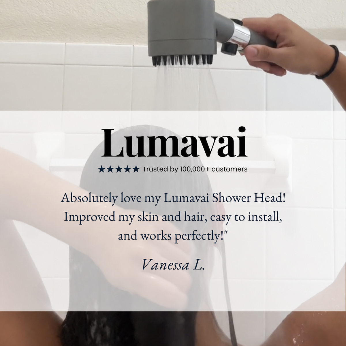 THE FILTERED SHOWERHEAD™